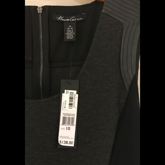 Kenneth Cole Black Dress- Size: 10 - Picture 4 of 4